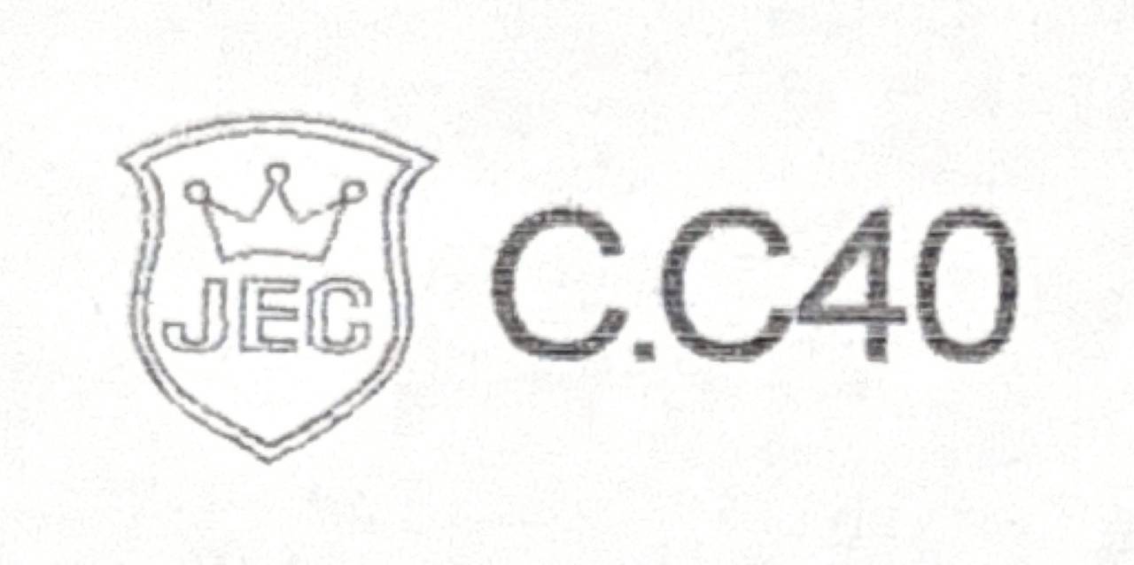 JEC C.C40 正品認證標章 A