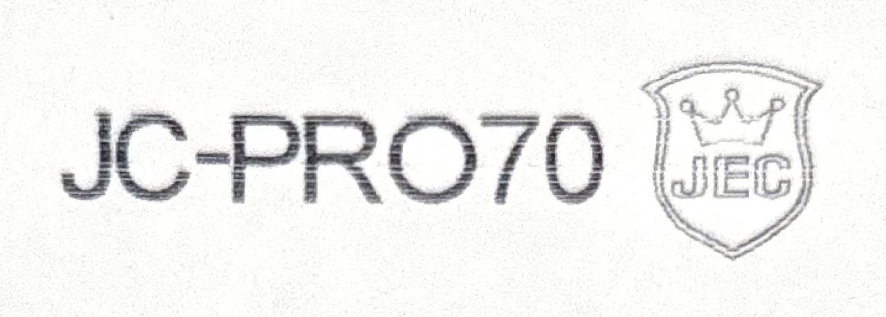 JEC JC-PRO70 右側 交通部認證標章